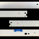LED підсвітка TV 49" 3V 58-led 533mm BN96-39671A V6ER_490SMA_LED58_R2 + V6ER_490SMB_LED58_R2 2pcs=1set - изображение 2