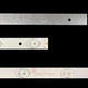LED підсвітка TV 32" 3V 9-led 632mm ZDCX315D09-ZC14F-01 303CX315034XS1263 303CX315034 CX315DLEDM 3pcs=1set - изображение 2