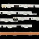 LED підсвітка TV Samsung 40" inch 832mm 13-led D2GE-400SCA-R3 + D2GE-400SCB-R3 2013SVS40F 14pcs=1set - изображение 3