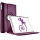 Поворотний чохол Rotating Case для iPad 9.7 " (2017/2018) фіолетовий - зображення 5