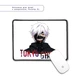 Коврик для мишки с оверлоком Токийский гуль Кэн Канэки лого-портрет(Tokyo Ghoul) (5962-3528-XL) XL - изображение 1