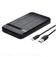 Зовнішній карман ShuoLe USB 3.1 Type-C, корпус SSD / HDD 2.5" SATA3, Чорний корпус (CN280054-U25Q931-T) - зображення 1