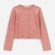 Детский кардиган для девочки Coccodrillo Basic Girl ZC2172201BAG 98 см Коричневый (5904706045929) - изображение 5