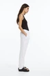 Штани льняні H&M 060954891_white M Білий - зображення 3