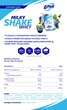 Протеин 6PAK Nutrition Milky Shake Whey 300 g /10 servings/ Peanut Butter Banana - изображение 2