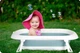 Складна ванночка дитяча біло-блакитна RICOKIDS RK-281 - зображення 9