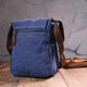 Интересная мужская сумка из текстиля Vintage 19х14х2 см 000221921 - изображение 8