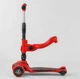 Самокат трехколесный с сидением ST-18003 Best Scooter, MAXI, складной алюминиевый руль, 3 колеса PU со светом - изображение 2
