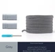 Эластичные плоские шнурки для обуви FASTLACES T9-7B Grey - изображение 1