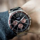 Наручные часы Casio MTP-1374D-5AVВF Черные с красным/серебристым - изображение 2