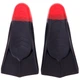Ласты тренировочные с закрытой пяткой Cima 6090-02 размер S (33-35) Black-Red - изображение 3