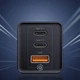 Зарядний пристрій Baseus GaN2 Pro Quick Charger 1USB + 2Type-C 65W CCGAN-B01 Black - зображення 5