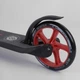 Самокат детский двухколесный Best Scooter с 8 лет широкий руль черный с красным 18424 - изображение 5