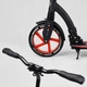 Самокат двоколісний Best Scooter 40860 (4) колеса PU - переднє 23 см, заднє - 20 см, 1 амортизатор, широке кермо, затискач керма, в коробці [Одеса №4] - зображення 4
