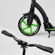 Самокат двоколісний дитячий Best Scooter 52266 (колеса: переднє Ø9"/заднє Ø7.9"/PU, рама: алюміній/складна, до 100 кг) - изображение 3