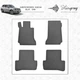 Резиновые коврики (4 шт, Stingray Premium) для Mercedes C-class W204 2007-2015 гг - изображение 2
