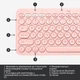 Клавиатура беспроводная Logitech Wireless K380 for MAC UA Rose (920-010406) - изображение 7