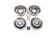 Колпаки из нержавейки Эксклюзив V1 (2 катковые, 4 шт) для Volkswagen Crafter 2006-2013 - изображение 9
