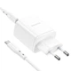 Сетевое зарядное устройство BOROFONE BN9 2Type-C, QC/PD, 35W, 3A адаптер с Type-C кабелем - изображение 2