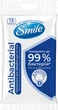 Упаковка влажных салфеток Smile Antibacterial с Д-пантенолом 6 пачек по 15 шт (42504020) - изображение 2