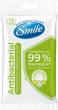 Упаковка вологих серветок Smile Antibacterial Лайм-м'ята з вітамінами 6 пачок по 15 шт. (42504730) - зображення 2