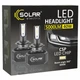 Автолампа SOLAR H7 LED 12/24V 40W 5000Lm 6000K, CSP1860 (8207) - изображение 3