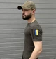 Футболка ТРИЗУБ ХАКИ с липучками и змейкой 3XL - изображение 3