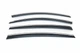 Ветровики с хромированным молдингом SD (4 шт., Niken) для Opel Insignia 2017-2022 гг - изображение 2