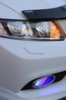 Дефлектор капоту (EuroCap) для Honda Civic Sedan IX 2011-2016 рр - зображення 6