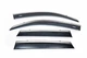 Ветровики с хромом SD (4 шт, Niken) для Skoda Rapid 2012-2019 гг - изображение 1
