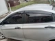 Вітровики з хромованим молдингом SD (4 шт, Niken) для Hyundai Accent 2011-2017 рр - зображення 2