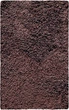 Пушистый прикроватный коврик Loca 6365 D.Brown 80х150 см Коричневый - изображение 1