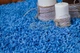 Пухнастий приліжковий килимок Loca 6365 Blue 80х150 см Блакитний - зображення 2