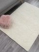 Пушистый прикроватный коврик Loca 6365 Cream 80х150 см Кремовый - изображение 1