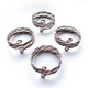 Набір кілець для серветок YourHouse Twist Chocolate (4 шт.) T13665 - зображення 3