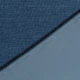 Готовая штора рогожка блекаут лен 150x240 cm 1 шт Синий цвет на тесьме - изображение 5