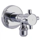 Кран напівобертовий кутовий з цангою Solomon 1/2″х 3/8″ Retro 7077 000002252 - зображення 2