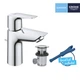Cмеситель для умывальника однорычажный GROHE QuickFix StartEdge 24196001 хром латунь с донным клапаном CV030593 - изображение 5