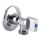 Кран кульовий кутовий SOLOMON 1/2"х3/4" A7032 - зображення 1
