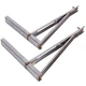 Кронштейны Koolwen К1 (2 шт. П-профиль, нержавейка) 310x415mm для установки кондиционера - изображение 1