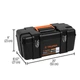 Кейс для інструментів Heavy Duty 500х270х230 мм Truper 2,2 кг - зображення 3