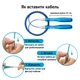 Скоростная скакалка HeartBeat Blue с системой Self-Locking - изображение 2