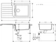 Кухонная мойка Hansgrohe S52 черный графит (43358170) - изображение 2