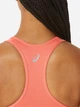 Спортивный топ для бега женский ASICS Core Asics Logo Bra c-2012C573-700 XS Розовый (4550456328891) - изображение 4