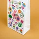 Пакет подарочный пасхальный eko-kraft 150*90*240 мм - 10 шт/уп праздничный Пакетик с рисунком "Великодній Кролик" яркий Пакет для сладостей с ручками - изображение 2