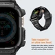 Чохол та ремінець Spigen для Apple Watch Ultra (49mm) Rugged Armor Pro 2 in 1, Black (ACS05460) - зображення 3