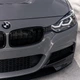 Эмблема на передний бампер BMW 82мм F20 F21 F22 F23 F30 F31 F32 F33 F34 F36 черно-белая - изображение 3