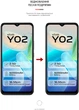 Гидрогелевая пленка ArmorStandart Matte для смартфона Vivo Y02 Transparent (ARM66003) - изображение 3