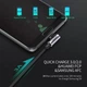 Дата кабель USB 2.0 AM to USB-C 1.0m US284 Angled Alum. Braid Black Ugreen (50941) (262974) - изображение 3