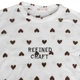 Жіноча піжама Lesko Heart Brown 2XL тепла флісова - зображення 7